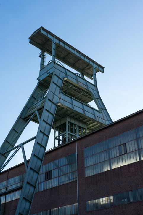 Förderturm der Zeche Ewald
